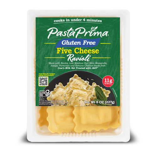 Gluten Free Five Cheese Ravioli