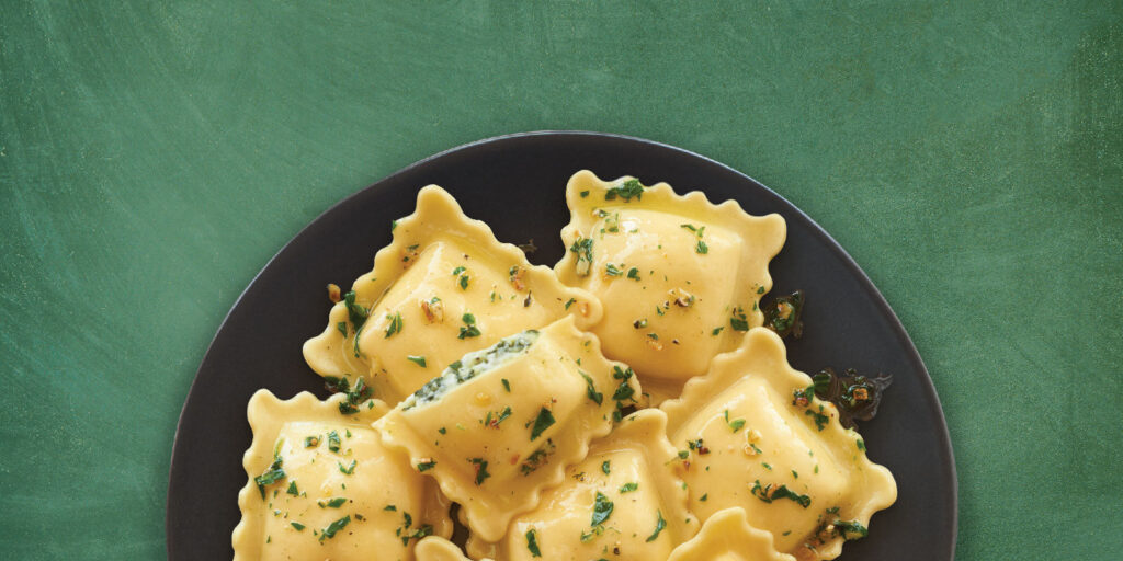 Organic Spinach & Cheese Ravioli